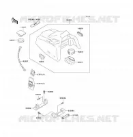 CAPOT MOTEUR pour Kawasaki JET SKI X-2