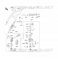 GUIDON pour Kawasaki JET SKI X-2