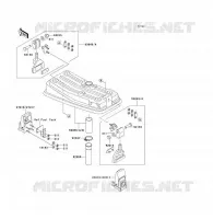 CAPOT MOTEUR pour Kawasaki JET SKI TS