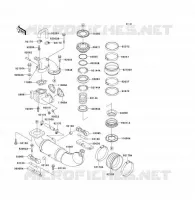 &Eacute;CHAPPEMENT pour Kawasaki JET SKI TS