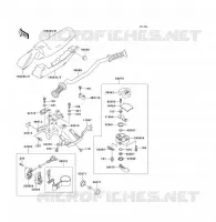 GUIDON pour Kawasaki JET SKI TS