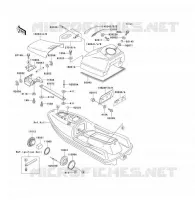PIECE COQUE pour Kawasaki JET SKI TS