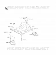 SUPPORT MOTEUR pour Kawasaki JET SKI TS