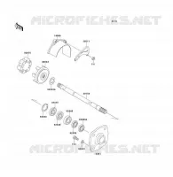 ARBRE DE TRANSMISSION pour Kawasaki JET SKI TS