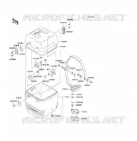 BOITE DE REFROIDISSEMENT pour Kawasaki JET SKI TS