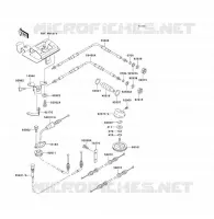 CABLES pour Kawasaki JET SKI 1100 ZXI