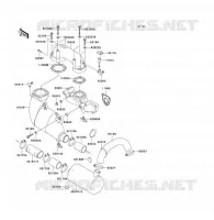 &Eacute;CHAPPEMENT pour Kawasaki JET SKI 1100 ZXI