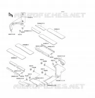 MOUSSES pour Kawasaki JET SKI 1100 ZXI
