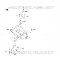 POIGNEE POLE pour Kawasaki JET SKI 1100 ZXI
