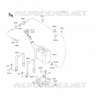 R&Eacute;SERVOIR D'HUILE pour Kawasaki JET SKI 1100 ZXI