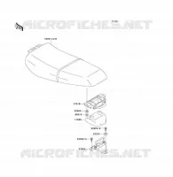 SELLE pour Kawasaki JET SKI 1100 ZXI