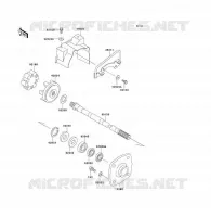 ARBRE DE TRANSMISSION pour Kawasaki JET SKI 1100 ZXI