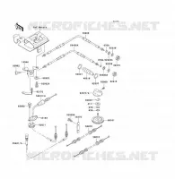 CABLES pour Kawasaki JET SKI 1100 ZXI