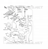&Eacute;QUIPEMENT ELECTRIQUE pour Kawasaki JET SKI 1100 ZXI
