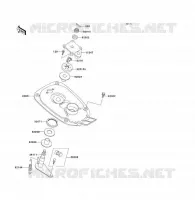 POIGNEE POLE pour Kawasaki JET SKI 1100 ZXI