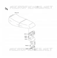 SELLE pour Kawasaki JET SKI 1100 ZXI