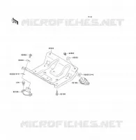 SUPPORT MOTEUR pour Kawasaki JET SKI 1100 ZXI