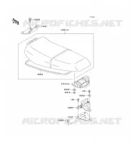 SELLE( JH750A 602543) pour Kawasaki JET SKI X-4