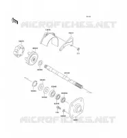 ARBRE DE TRANSMISSION pour Kawasaki JET SKI SUPER SPORT XI