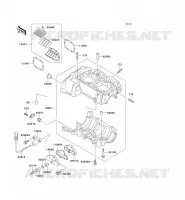 CARTER MOTEUR(S) pour Kawasaki JET SKI SUPER SPORT XI