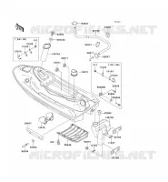 COQUE pour Kawasaki JET SKI SUPER SPORT XI