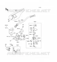 GUIDON pour Kawasaki JET SKI SUPER SPORT XI