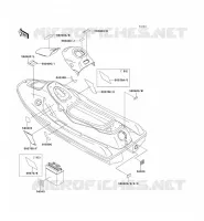 LABEL pour Kawasaki JET SKI SUPER SPORT XI