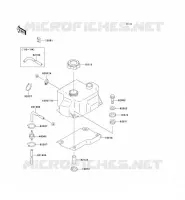 R&Eacute;SERVOIR D'HUILE pour Kawasaki JET SKI SUPER SPORT XI