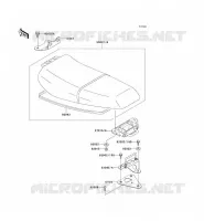 SELLE pour Kawasaki JET SKI SUPER SPORT XI