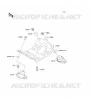 SUPPORT MOTEUR pour Kawasaki JET SKI SUPER SPORT XI