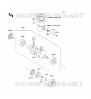 VILEBREQUIN/PISTON pour Kawasaki JET SKI SUPER SPORT XI