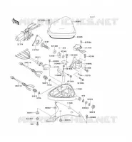 CONTROLE pour Kawasaki JET SKI 750 ZXI
