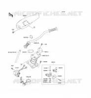 GUIDON pour Kawasaki JET SKI 750 ZXI