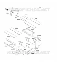 MOUSSES pour Kawasaki JET SKI 750 ZXI