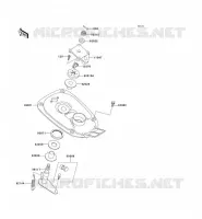POIGNEE POLE pour Kawasaki JET SKI 750 ZXI
