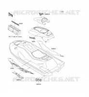 STICKER pour Kawasaki JET SKI 750 ZXI
