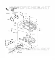 CARTER MOTEUR(S) pour Kawasaki JET SKI 750 ZXI