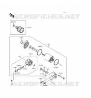 D&Eacute;MARREUR pour Kawasaki JET SKI 750 ZXI