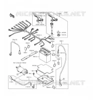 &Eacute;QUIPEMENT ELECTRIQUE pour Kawasaki JET SKI 750 ZXI