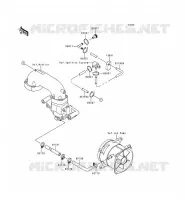 REFROIDISSEMENT pour Kawasaki JET SKI 750 ZXI