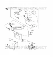 R&Eacute;SERVOIR D'HUILE pour Kawasaki JET SKI 750 ZXI