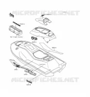 STICKER pour Kawasaki JET SKI 750 ZXI