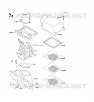 BOUCLIER THERMIQUE pour Kawasaki JET SKI SS