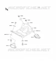 SUPPORT MOTEUR pour Kawasaki JET SKI SS