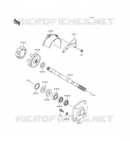 ARBRE DE TRANSMISSION pour Kawasaki JET SKI XI SPORT