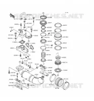 &Eacute;CHAPPEMENT pour Kawasaki JET SKI XI SPORT