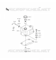 R&Eacute;SERVOIR D'HUILE pour Kawasaki JET SKI XI SPORT