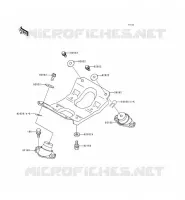 SUPPORT MOTEUR pour Kawasaki JET SKI XI SPORT