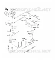 CABLES pour Kawasaki JET SKI 900 ZXI