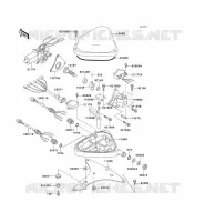 CONTROLE pour Kawasaki JET SKI 900 ZXI